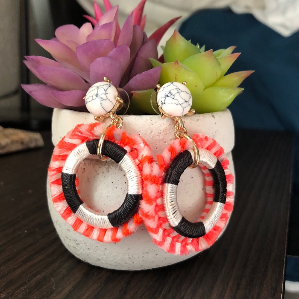 Statement earrings